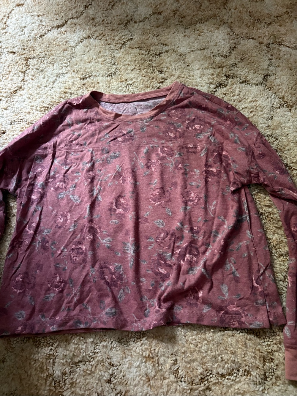 Floral Long-Sleeve Top